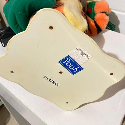 LOT 279: Disney's Winnie the Pooh and Tigger Telco Motion-ette Electronic Display Figures with Adapters