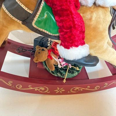 LOT 280: Electronic / Animated Holiday Display Collection - Snowmen, Frank E Post and Cowboy Santa in Original Box