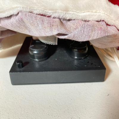 LOT 283: Holiday Decor Collection - Fiber Optic Poinsettia Trees and Animated Dolls