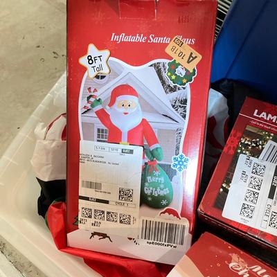 LOT 285: Holiday Decorations - Inflatables and More