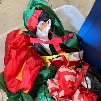 LOT 285: Holiday Decorations - Inflatables and More