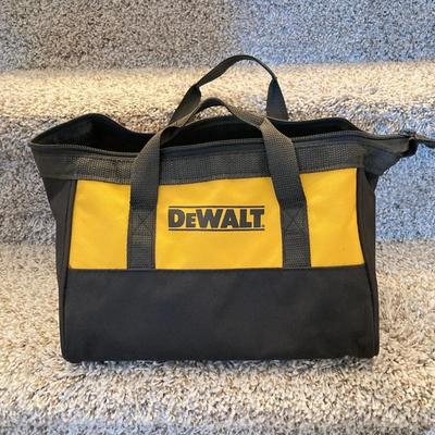 LOT 286: Dewalt Cordless Impact Driver DCF809, Cordless Drill Driver DCD708 with Bag, Charger, Batteries and Drill Bits