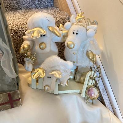LOT 287: Large Collection of Christmas / Holiday Decor in Totes