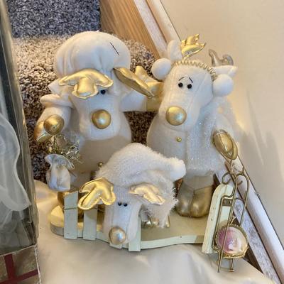 LOT 287: Large Collection of Christmas / Holiday Decor in Totes