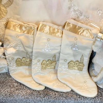 LOT 287: Large Collection of Christmas / Holiday Decor in Totes