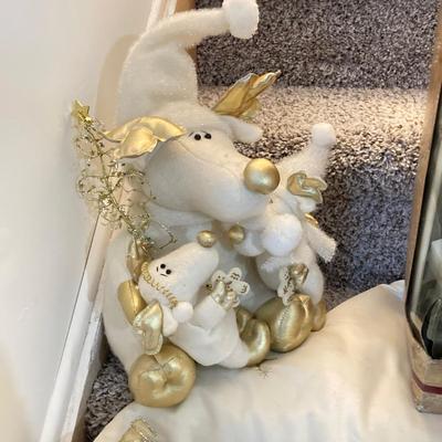 LOT 287: Large Collection of Christmas / Holiday Decor in Totes