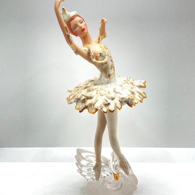 LOT 165: Stunning Ballerina Odette from Swan Lake Limited Edition of 9500 TM Bolshoi Theatre TFM