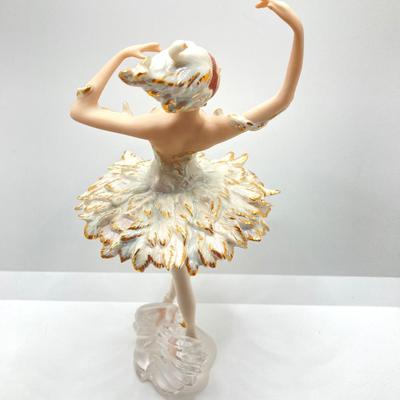 LOT 165: Stunning Ballerina Odette from Swan Lake Limited Edition of 9500 TM Bolshoi Theatre TFM