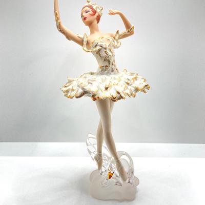 LOT 165: Stunning Ballerina Odette from Swan Lake Limited Edition of 9500 TM Bolshoi Theatre TFM