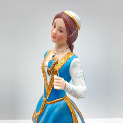 LOT 167: Lenox Fine Porcelain Figurines of "Romeo" 1990 and "Juliet" 1989 (The Legendary Princesses)