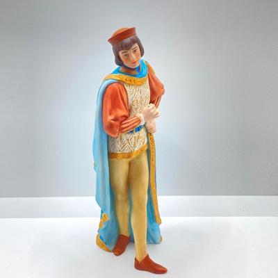 LOT 167: Lenox Fine Porcelain Figurines of "Romeo" 1990 and "Juliet" 1989 (The Legendary Princesses)