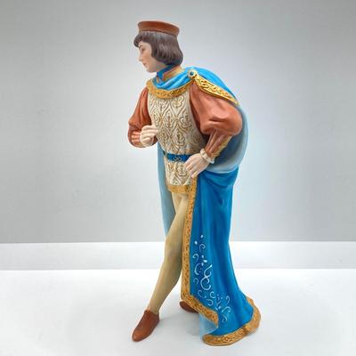 LOT 167: Lenox Fine Porcelain Figurines of "Romeo" 1990 and "Juliet" 1989 (The Legendary Princesses)