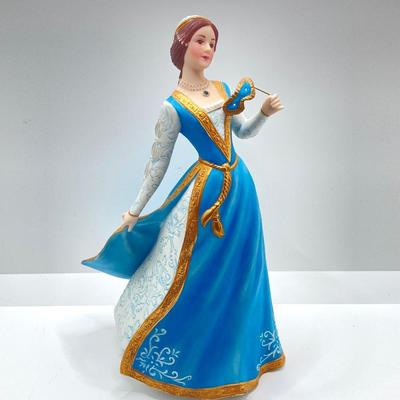 LOT 167: Lenox Fine Porcelain Figurines of "Romeo" 1990 and "Juliet" 1989 (The Legendary Princesses)