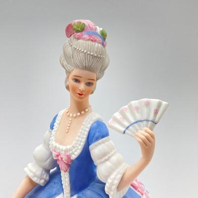 LOT 171: Lenox Fine Porcelain Sculptures - "Govenor's Garden Party" and "Grand Voyage"