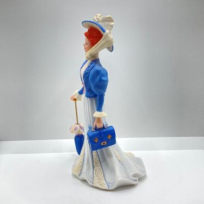 LOT 171: Lenox Fine Porcelain Sculptures - "Govenor's Garden Party" and "Grand Voyage"