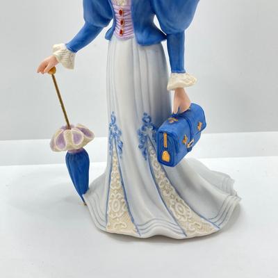 LOT 171: Lenox Fine Porcelain Sculptures - "Govenor's Garden Party" and "Grand Voyage"