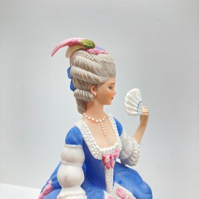 LOT 171: Lenox Fine Porcelain Sculptures - "Govenor's Garden Party" and "Grand Voyage"