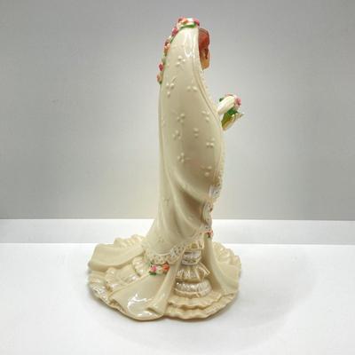 LOT 178: 1995 "The Lenox Classic Victorian Bride" Fine Porcelain Figurine
