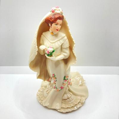 LOT 178: 1995 "The Lenox Classic Victorian Bride" Fine Porcelain Figurine