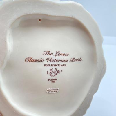 LOT 178: 1995 "The Lenox Classic Victorian Bride" Fine Porcelain Figurine