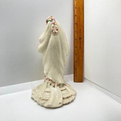 LOT 178: 1995 "The Lenox Classic Victorian Bride" Fine Porcelain Figurine