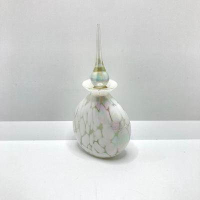 LOT 181: Perfume (Chanel /Vera Wang / Alexander Julian / Lancome), Bottles (Signed Included), Cristal Sevres France Frosted Bird and Moe