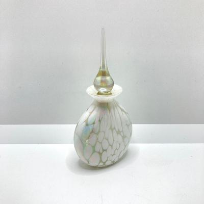 LOT 181: Perfume (Chanel /Vera Wang / Alexander Julian / Lancome), Bottles (Signed Included), Cristal Sevres France Frosted Bird and Moe