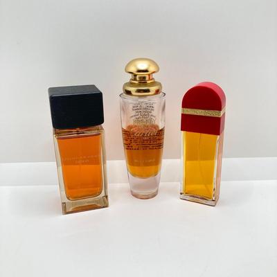 LOT 182: Collection of Perfume / - Hermes, Cartier, Donna Karan, Jivago, Elizabeth Arden and Christian Dior