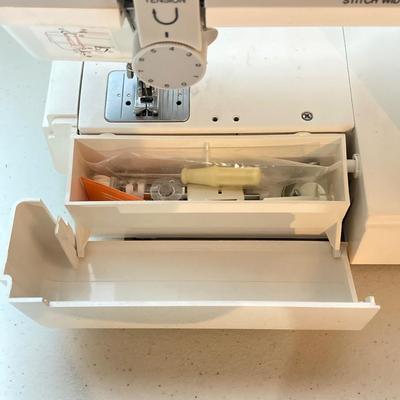 LOT 187: Brother Sewing Machine and Oreck Cord Free TX850 Iron