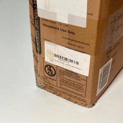 LOT 188: King Koil Mattress Co. Luxury Airbed in Original Box - Queen Size