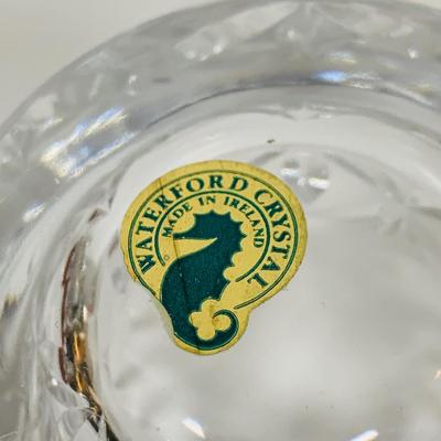 LOT 201: Waterford Crystal Clock and Waterford Crystal Bowl