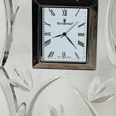 LOT 201: Waterford Crystal Clock and Waterford Crystal Bowl