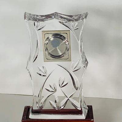 LOT 201: Waterford Crystal Clock and Waterford Crystal Bowl