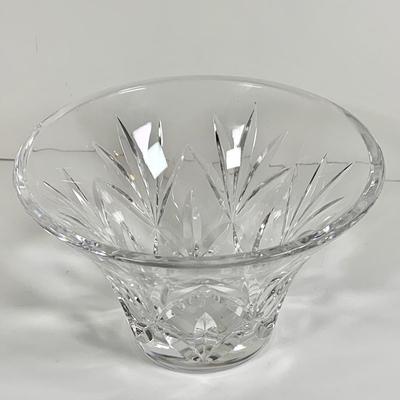 LOT 201: Waterford Crystal Clock and Waterford Crystal Bowl
