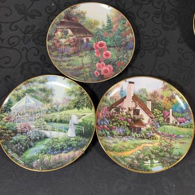 LOT 215: Assortment of Collectors Plates by Knowles, Danbury Mint and Franklin Mint