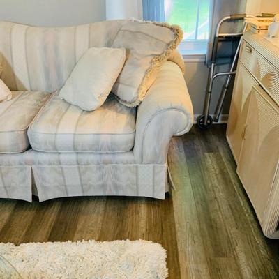 LOT 219: International Furniture Sofa and Love Seat