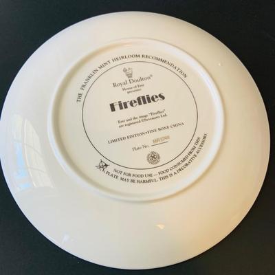 LOT 225: Set of Five (5) Franklin Mint - Royal Doulton House of Erte Art Deco Collectors Plates