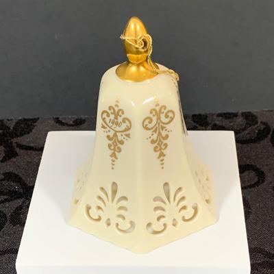 LOT 230: Lenox Holiday Decor Including Three (3) Candle Holder In Original Box, Holiday Paneled Bowl, Snowman Candy Tray 1990 Bell and...