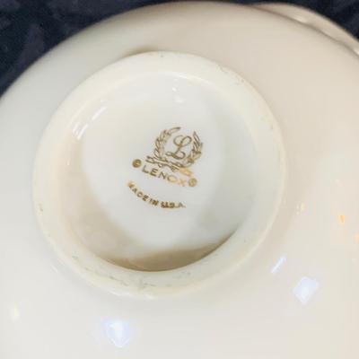 LOT 231: Lenox Collection Including Stephanotis Vase In Never Used - Platter,Candy Bowls and Dishes, Elephant Figurine and Rabbit Trinket...