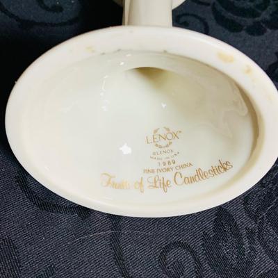 LOT 232: Collection of Lenox Featuring Anniversary Plate, Chateau Collection Serving Platter with Center Handle, Fruits of Life Bowl,...