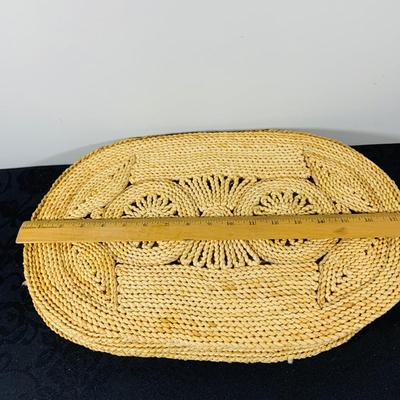 LOT 239: Spring Inspired Collection Forever Including Linen, Placemats sand Glass Drink Stirrer