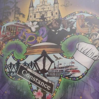 Framed Colorful Print New Orleans with Constance Marker