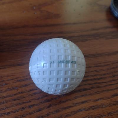 Tube of 6 St. Andrews Playable Replica Gutty Balls