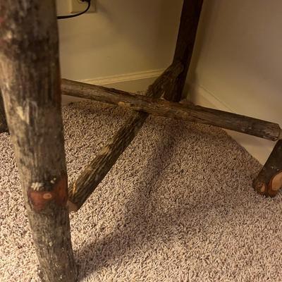 Pair of Rustic Style End Tables (GB1-MG)