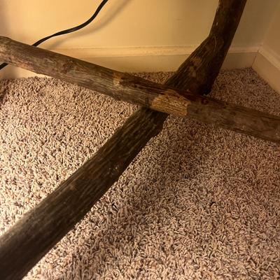 Pair of Rustic Style End Tables (GB1-MG)