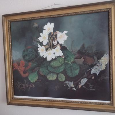 Large Framed Print Still Life by Vivian Edwards 104/300