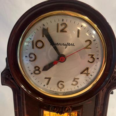 Mastercrafters Girl On Swing Mantel Clock (GB1-MG)
