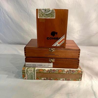 Cohiba & Romeo & Juliet’s Wooden Cigar Boxes (GB1-MG)