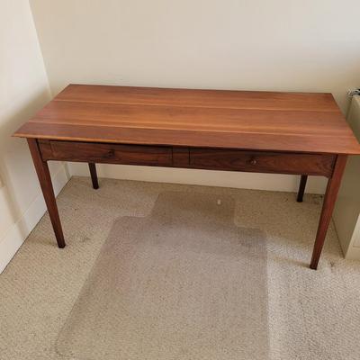 Wooden Desk, Computer Chair, and Rolling Mat (BR2-EL)