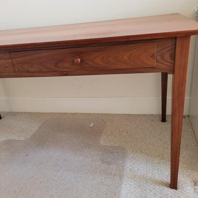 Wooden Desk, Computer Chair, and Rolling Mat (BR2-EL)